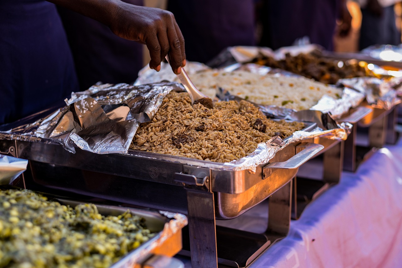 Küche mit Catering Service